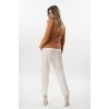 GP-1524 Γυναικείο Δερμάτινο Μπουφάν CAMEL
