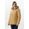 GP-6065 Γυναικείο Δερμάτινο Μπουφάν OFF WHITE