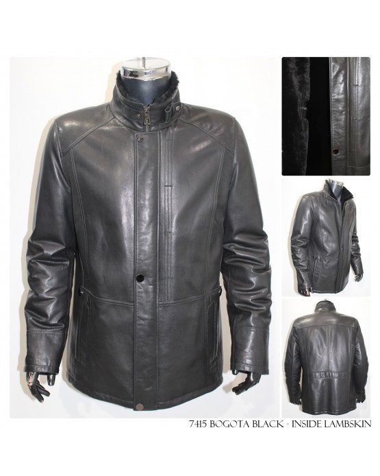 7415 Bogota Black - Inside Lambskin