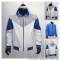 8727 Stefano White/Blue -Double Side