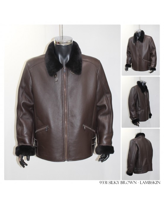 9331 Silky Brown - Lambskin