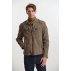 GP1127 Αντρικό Δερμάτινο Μπουφάν Nobuck Grey
