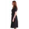 Dress-1 Γυναικείο Δερμάτινο Φόρεμα Μαύρο