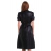 Dress-1 Γυναικείο Δερμάτινο Φόρεμα Μαύρο