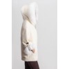 2023 ΓΥΝΑΙΚΕΙΑ ΖΑΚΕΤΑ ΜΑΛΛΙ ΚΑΙ ΓΟΥΝΑ OFF WHITE 