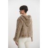 DYR2401 Γυναικεία Ζακέτα Lapin Brown