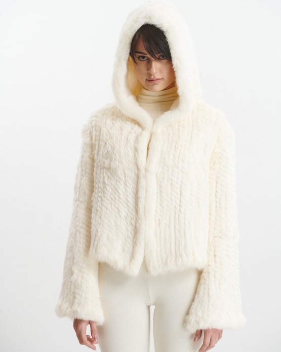 DYR2401 Γυναικεία Ζακέτα Lapin Off White
