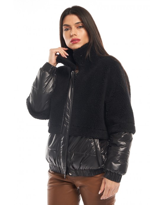 NF-X2 Womens' Faux Fur Jacket Black