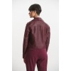 KS-5 Γυναικείο Δερμάτινο Μπουφάν Burgundy