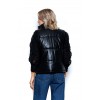 Vest Woman Γυναικείο Δερμάτινο Γιλέκο Black